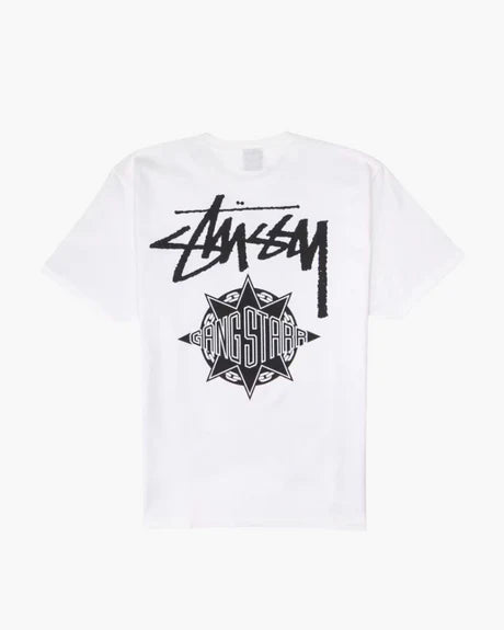 Stussy Gang Starr Tee White/Black