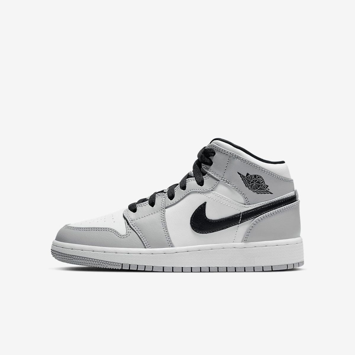 Air Jordan 1 Mid Light Smoke Grey Anthracite