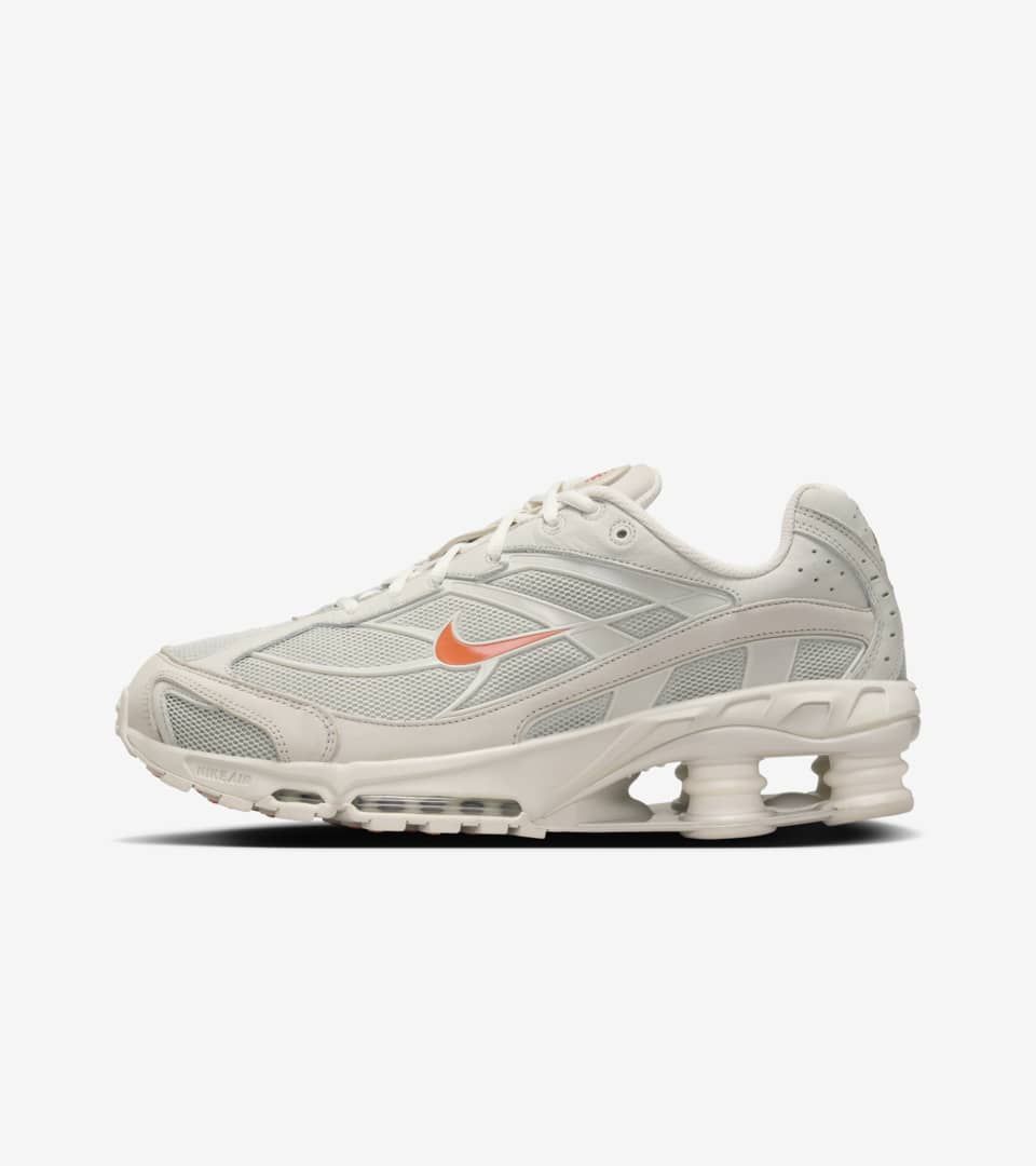 Nike Shox Ride 2 Light Bone Turf Orange