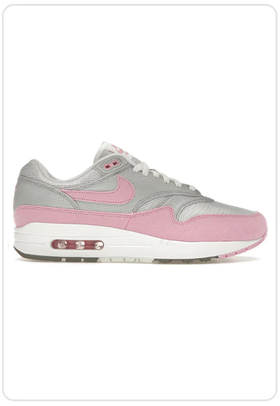Nike Air Max 1 '87 Metallic Platinum Pink Rise
