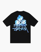 Stussy Melted Tee Black