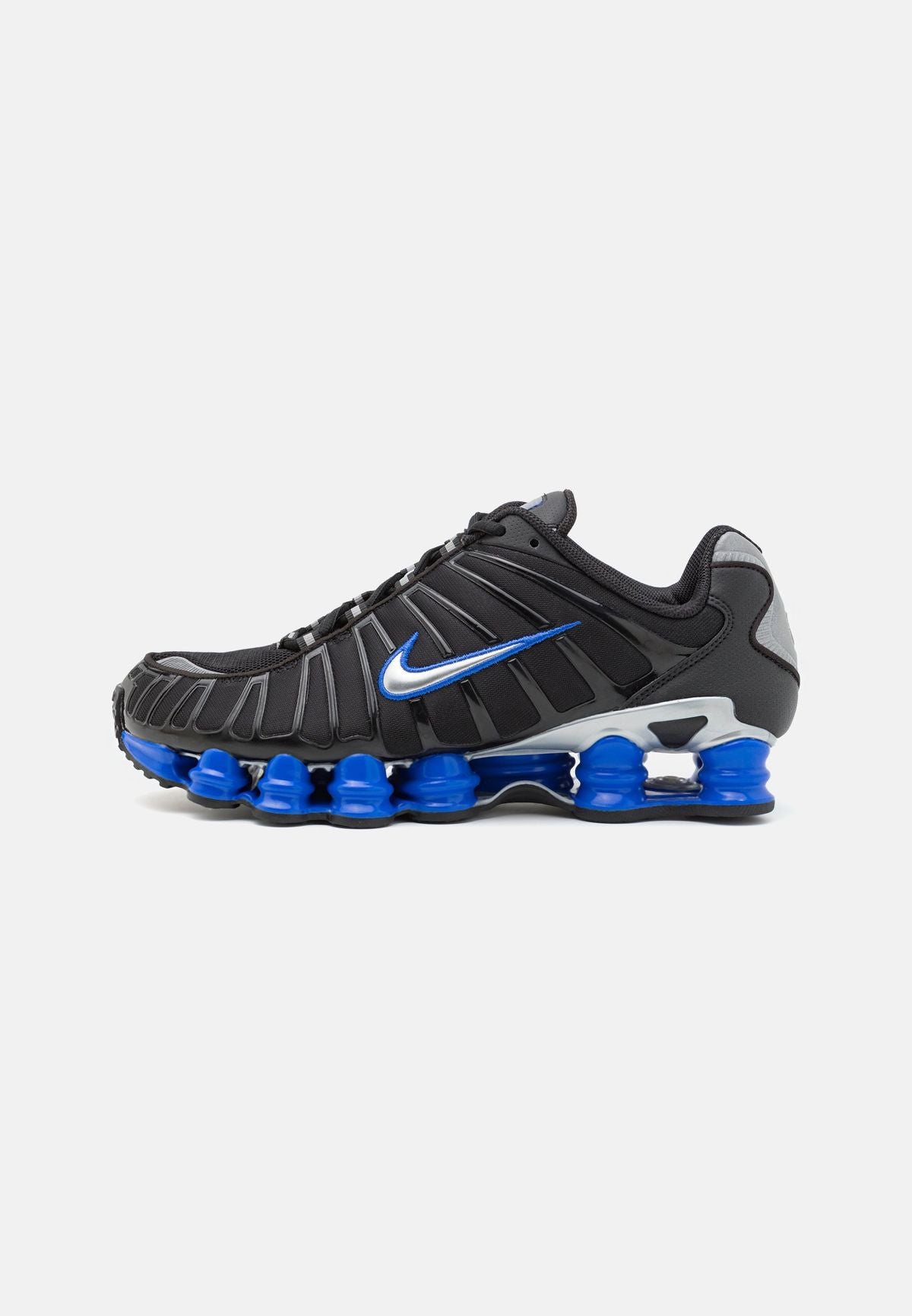 Nike Shox TL Black Racer Blue Metallic Silver