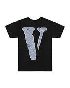 pop smoke x Vlone the woo t-shirt black
