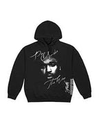 pop smoke x Vlone faith hoodie black