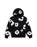 Denim Tears the cotton wreath hoodie black