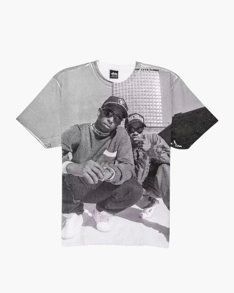 Stussy Gang Starr Tee White/Black