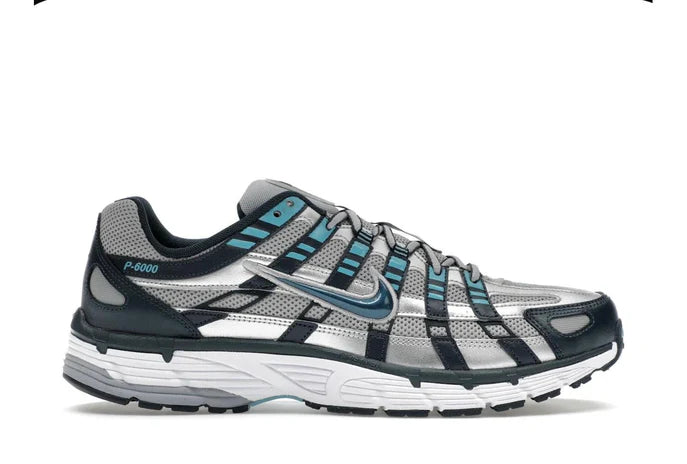 Nike P-6000 Armory Navy Flat Silver