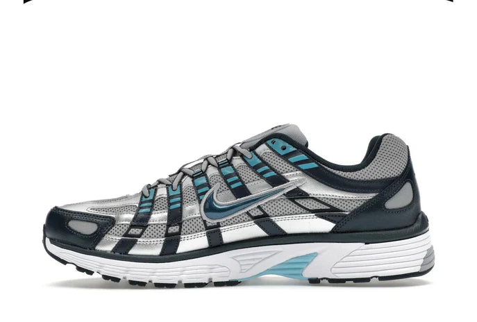 Nike P-6000 Armory Navy Flat Silver