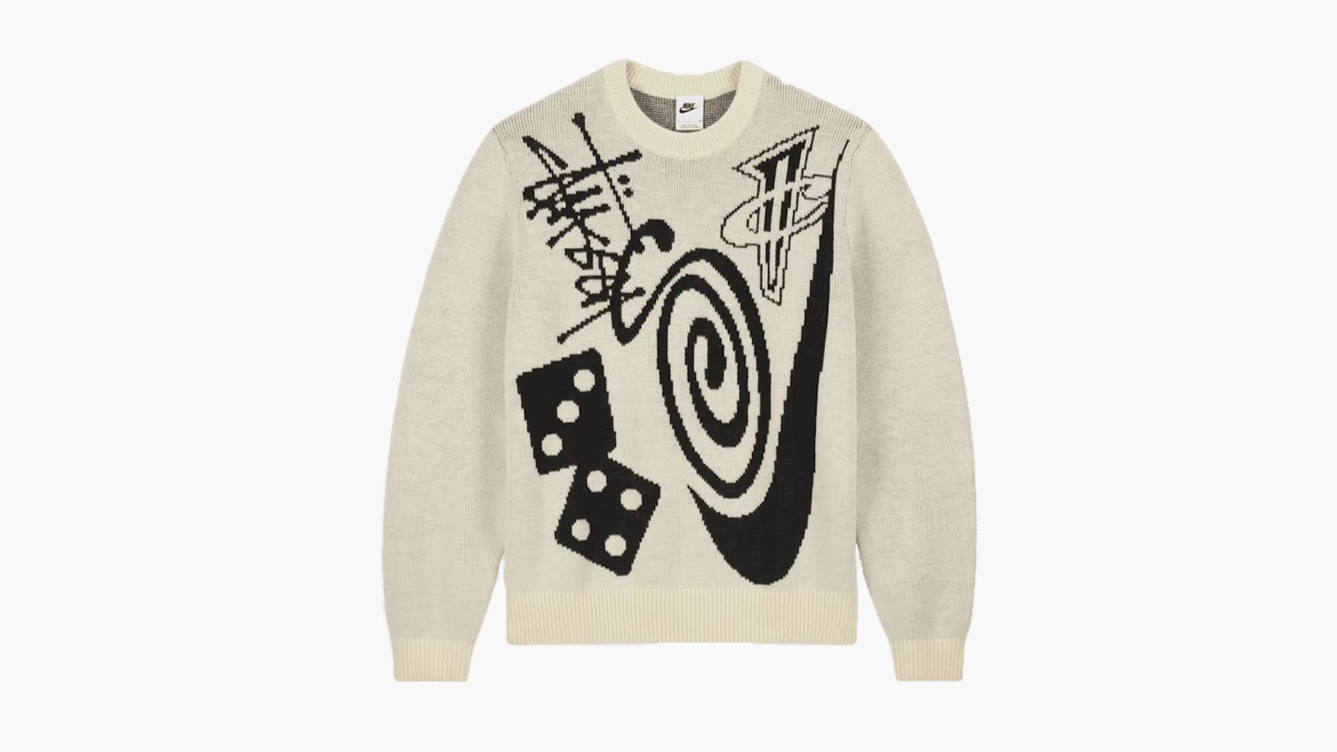Nike x Stussy Knit Sweater Natural