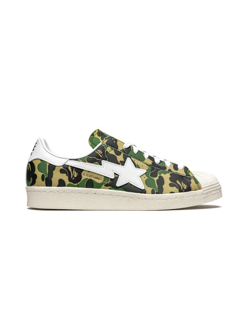 Adidas Superstar Bape Camo Green