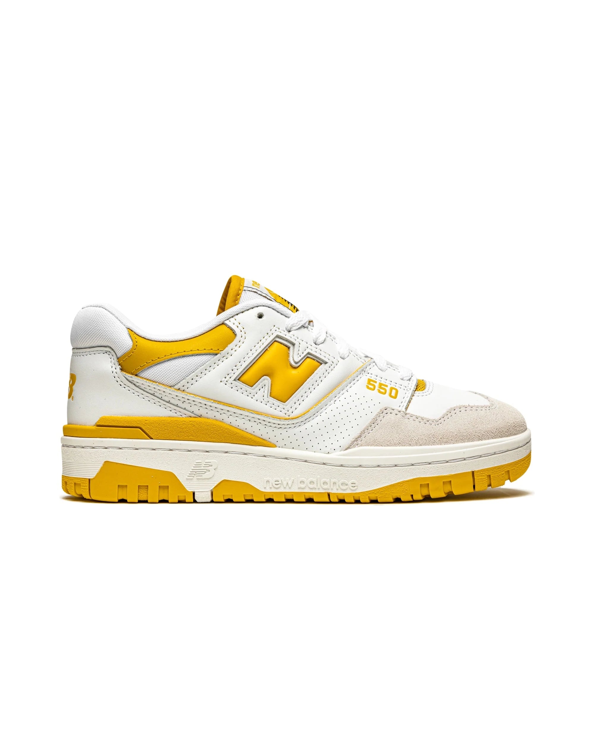 New Balance 550 sea salt varsity gold