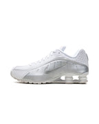 Nike Shox R4 White Metallic Silver