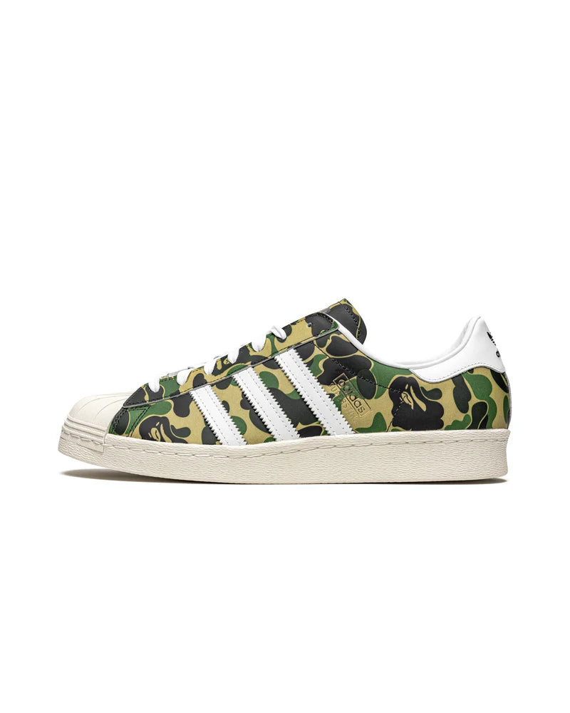 Adidas Superstar Bape Camo Green