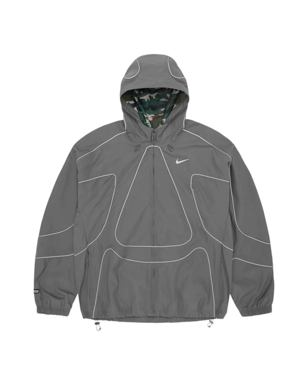 Corteiz x nike nrg jacket gully grey
