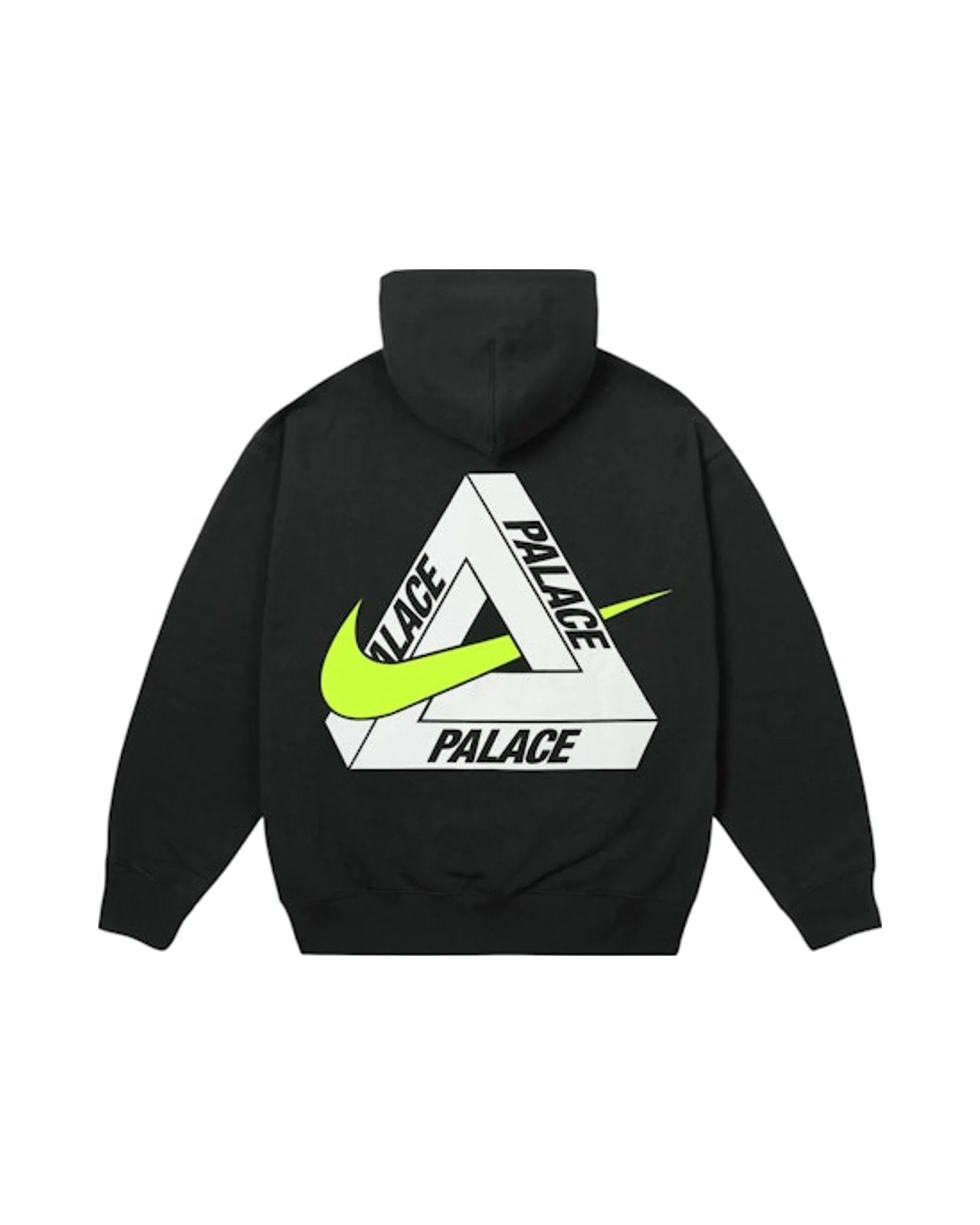 Palace x nike tri swoosh hood black