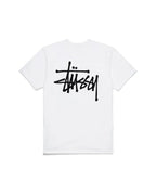 Stussy basic tee white