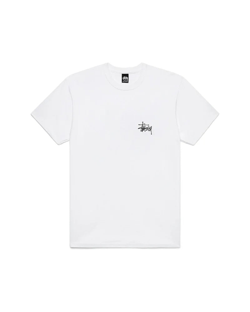 Stussy basic tee white