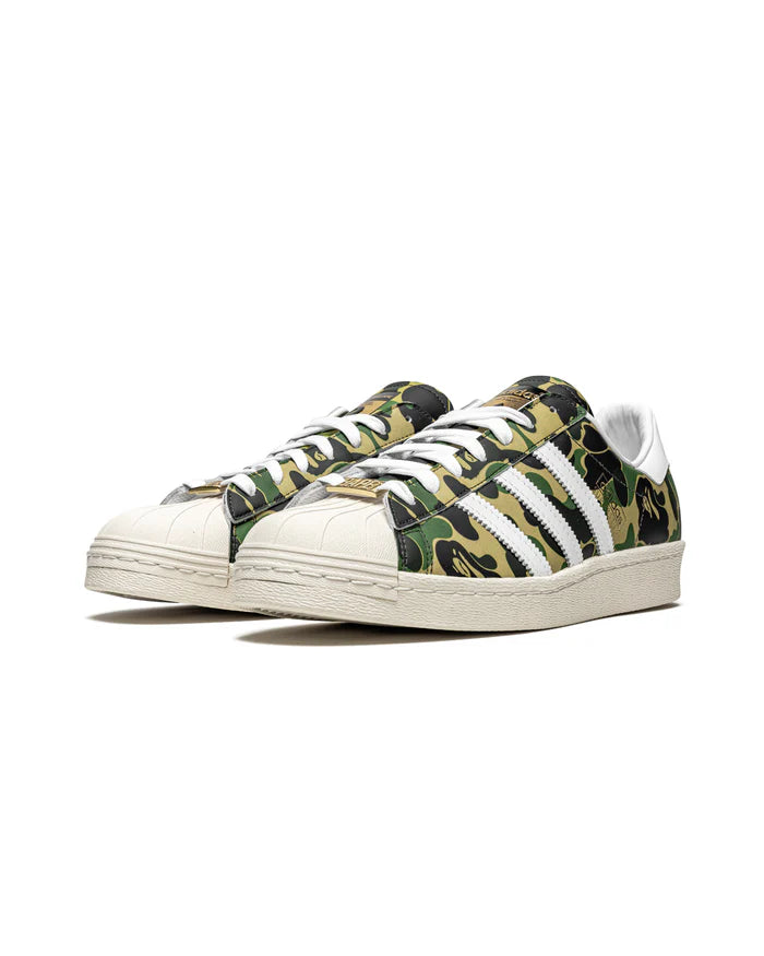 Adidas Superstar Bape Camo Green