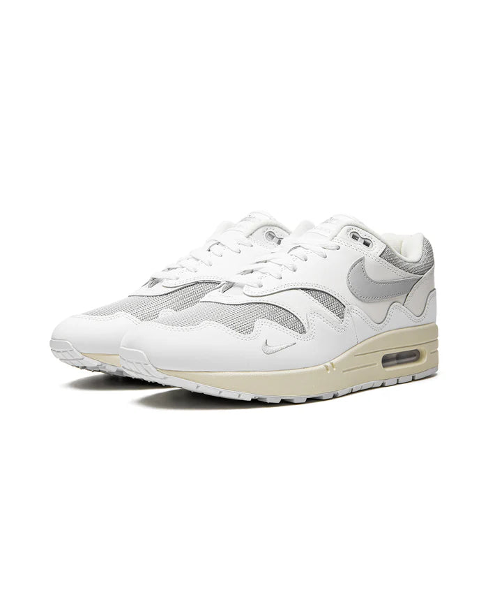 Air Max 1 Patta Waves White Silver