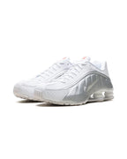 Nike Shox R4 White Metallic Silver
